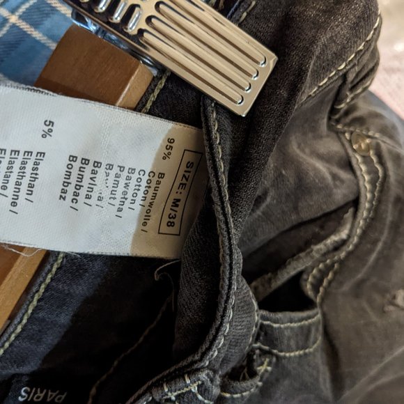 Euro Style Distressed Cotton Skinny Jeans - Picture 5 of 6